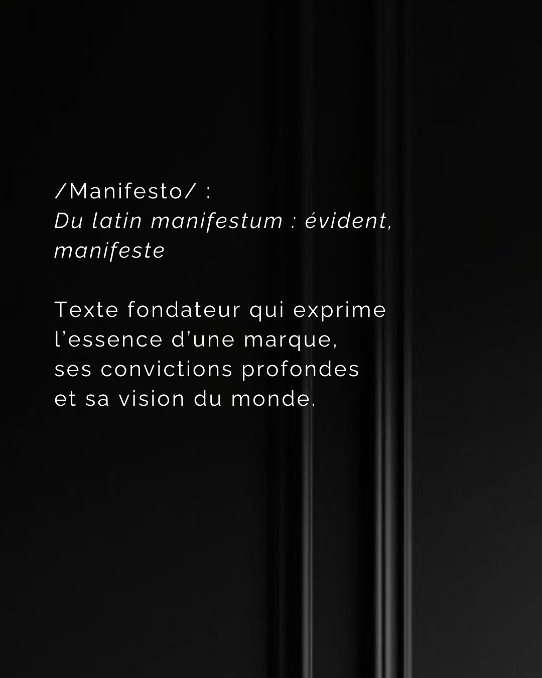 Manifesto