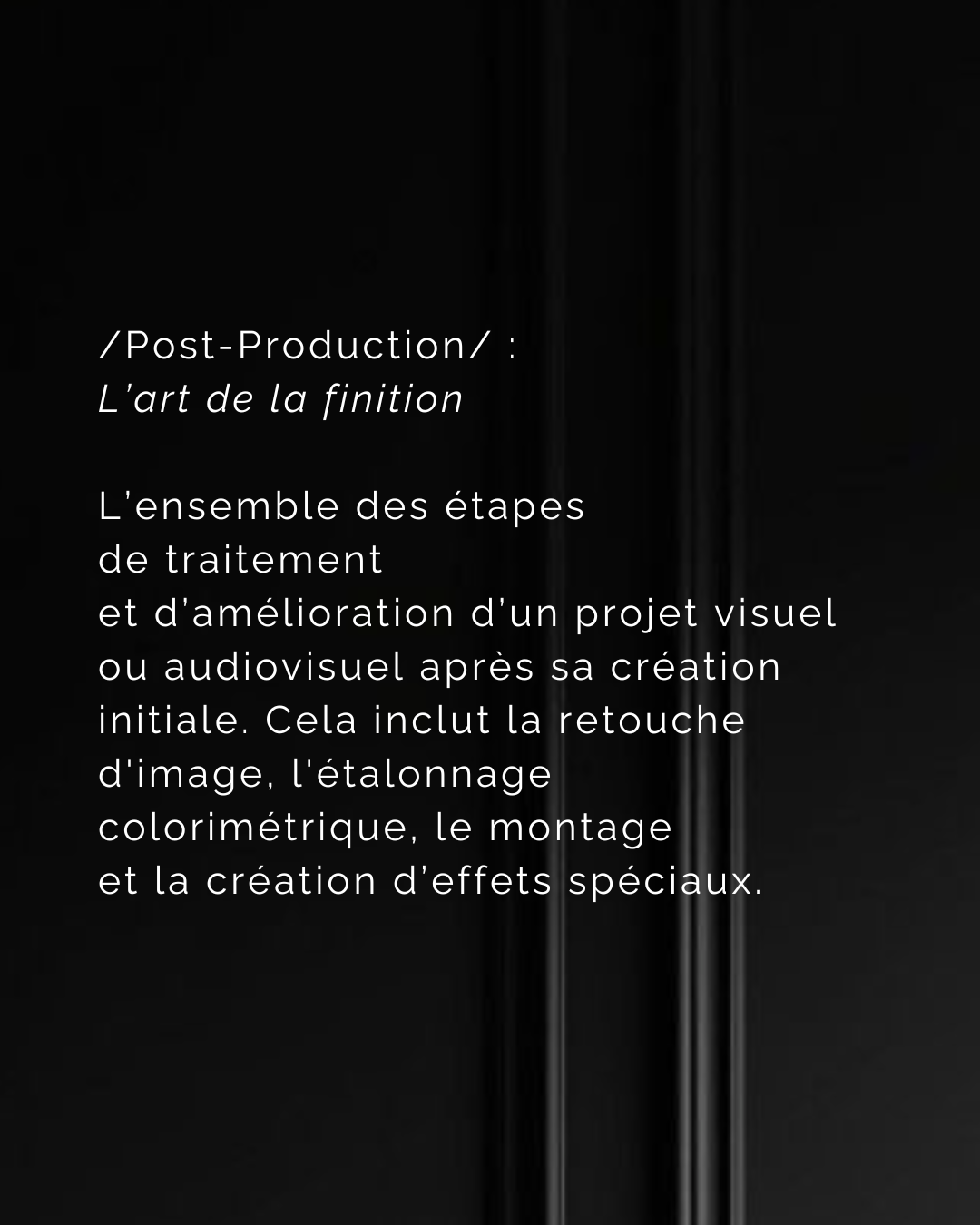 Post-Production
